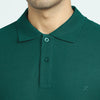 Element Combed Cotton Polo T-shirts For Men Forest Green - XYXX Crew