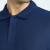 Element Combed Cotton Polo T-shirts Midnight Blue