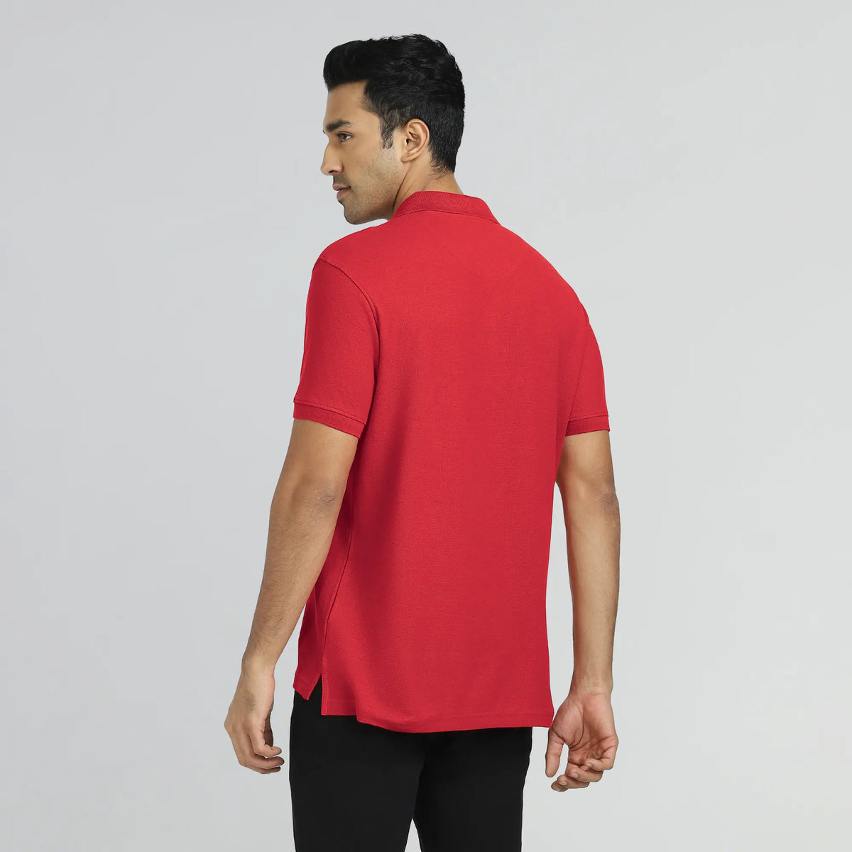 Element Combed Cotton Polo T-shirts Rio Red - XYXX Crew