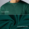 Neo French Terry Cotton-Blend Sweatshirt Forest Green