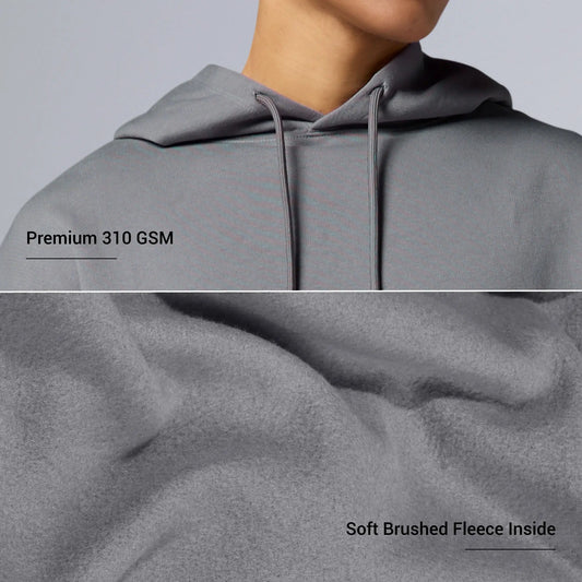 Pulse French Terry Cotton Blend Hoodies Opal Grey - XYXX Crew