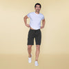 Hype Cotton Rich Shorts For Men Graphite Grey - XYXX Mens Apparels