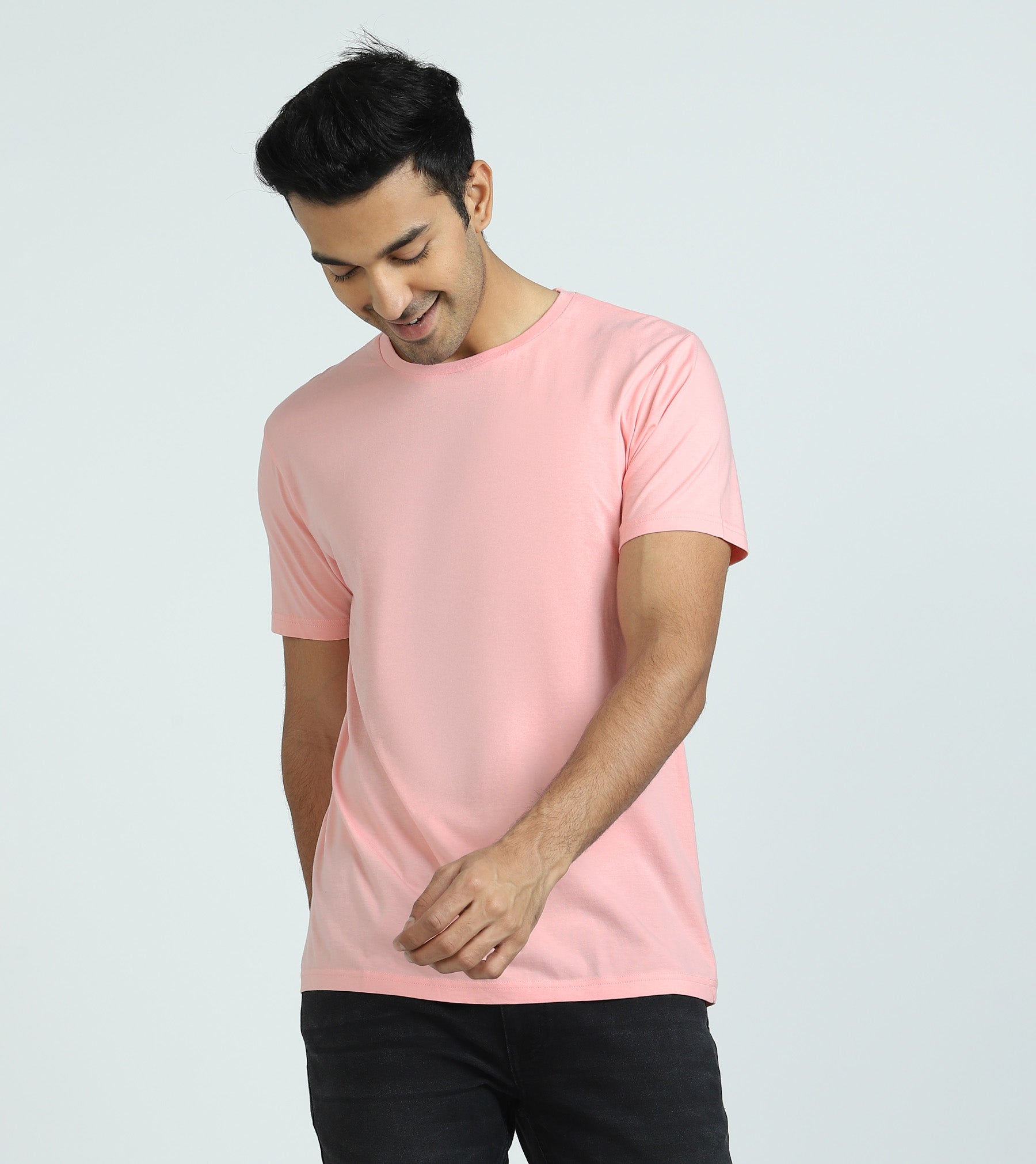 Iconique Supima Cotton T-shirt Blush Pink