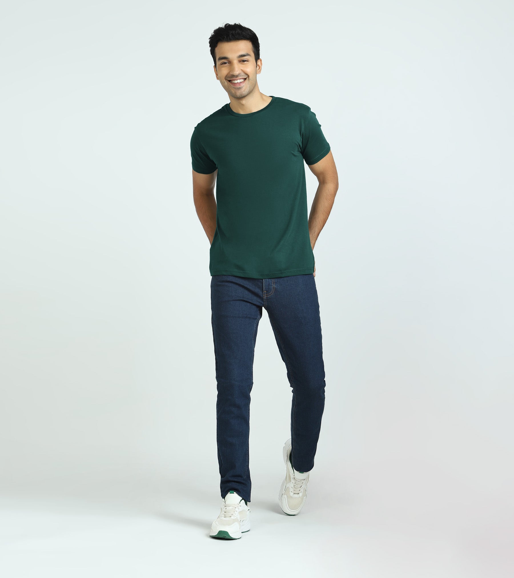 Iconique Supima Cotton T-shirt Forest Green