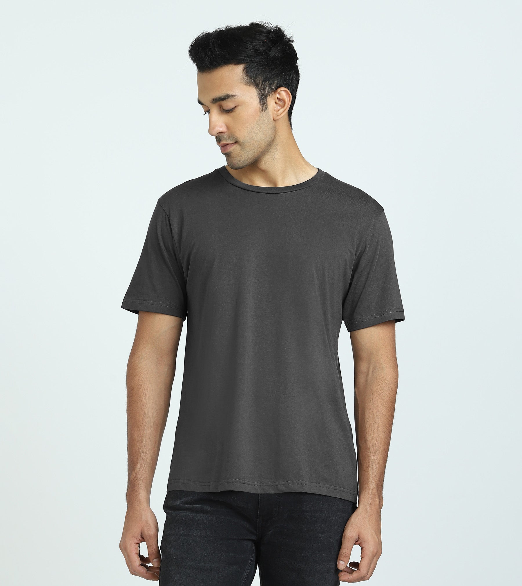 Iconique Supima Cotton T-shirt Graphite Grey