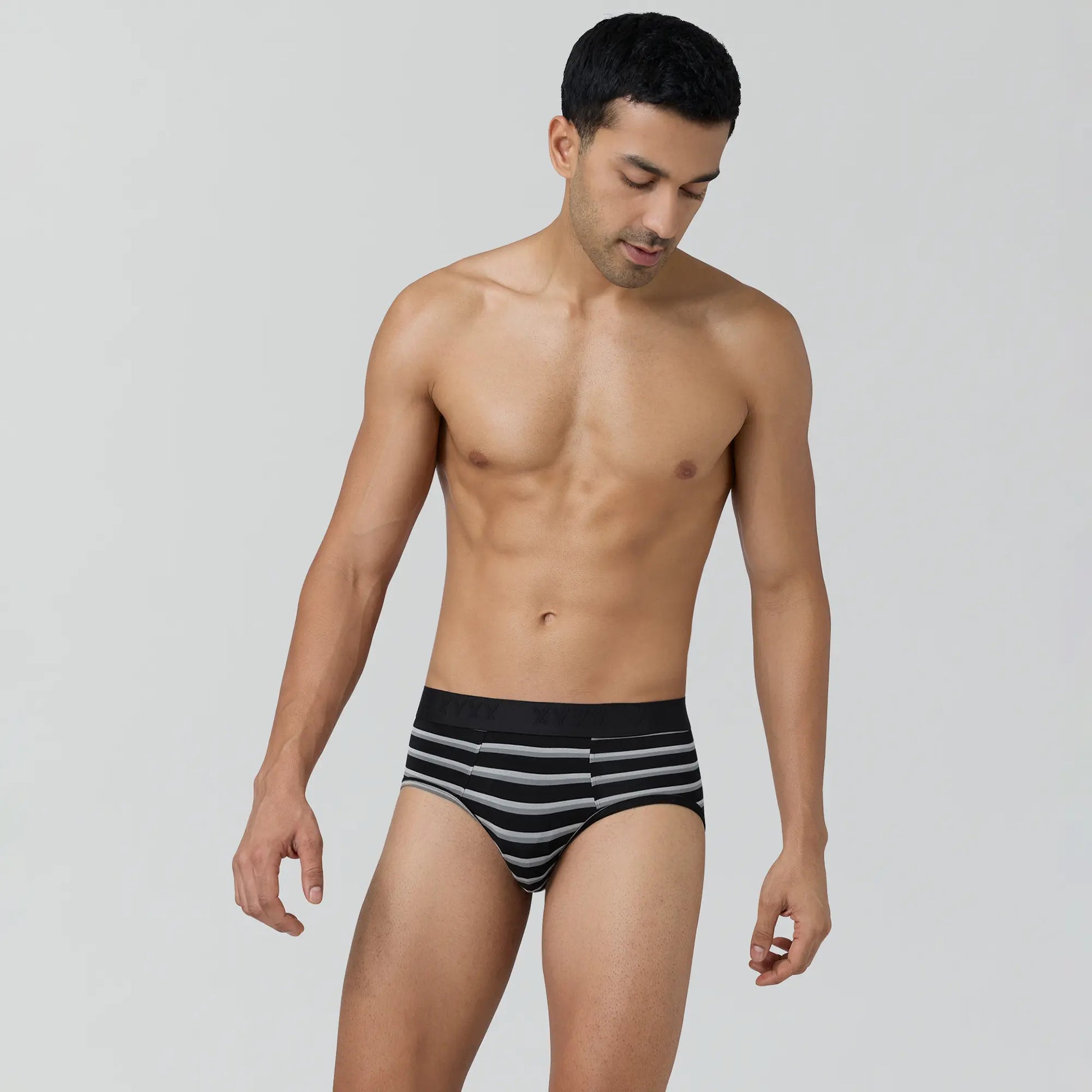 Linea Modal Briefs Black Noir - XYXX Crew