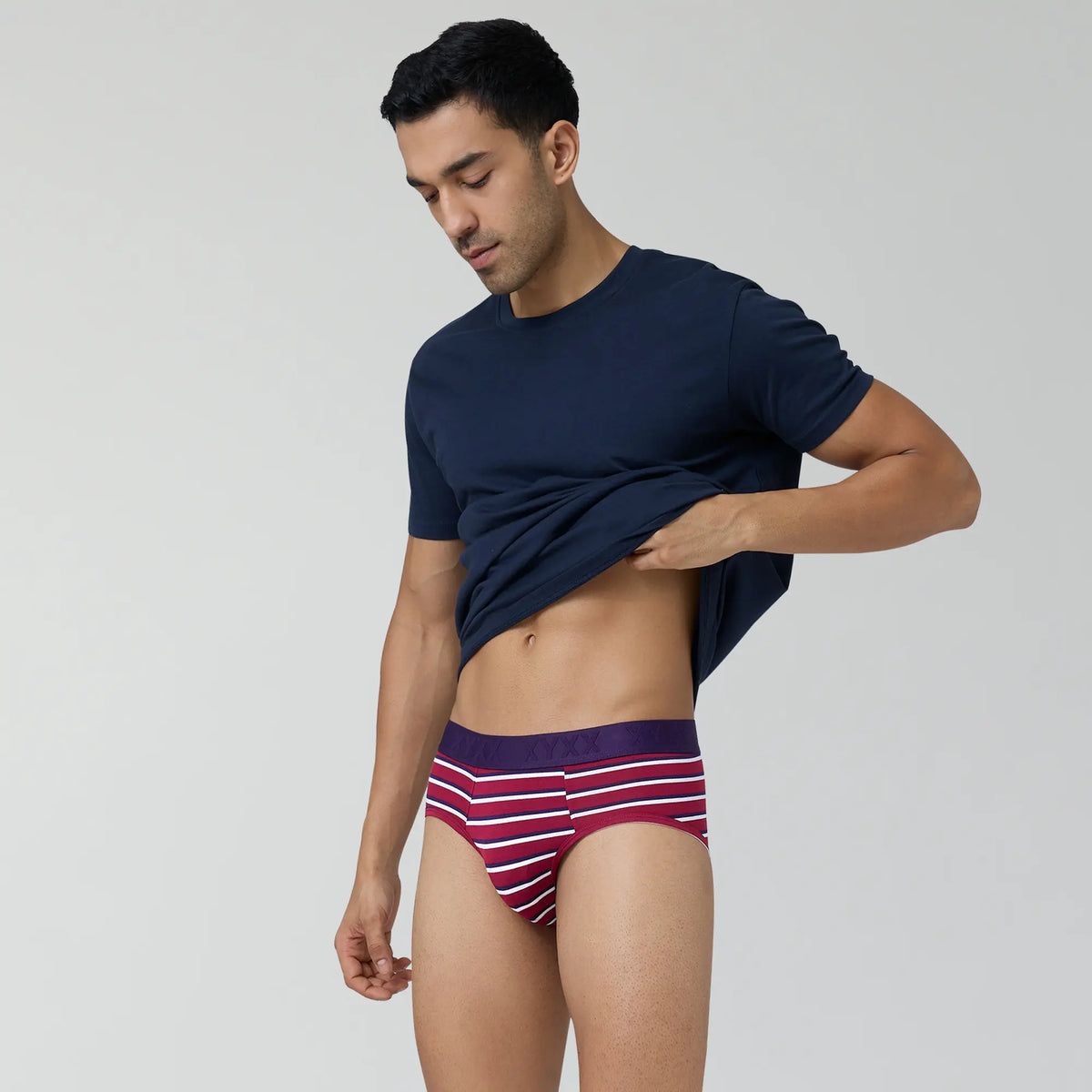 Linea Modal Briefs Brick Red - XYXX Crew