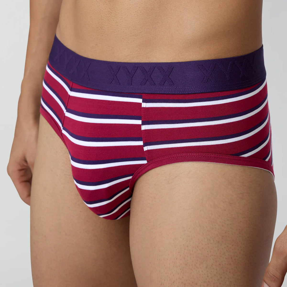 Linea Modal Briefs Brick Red - XYXX Crew