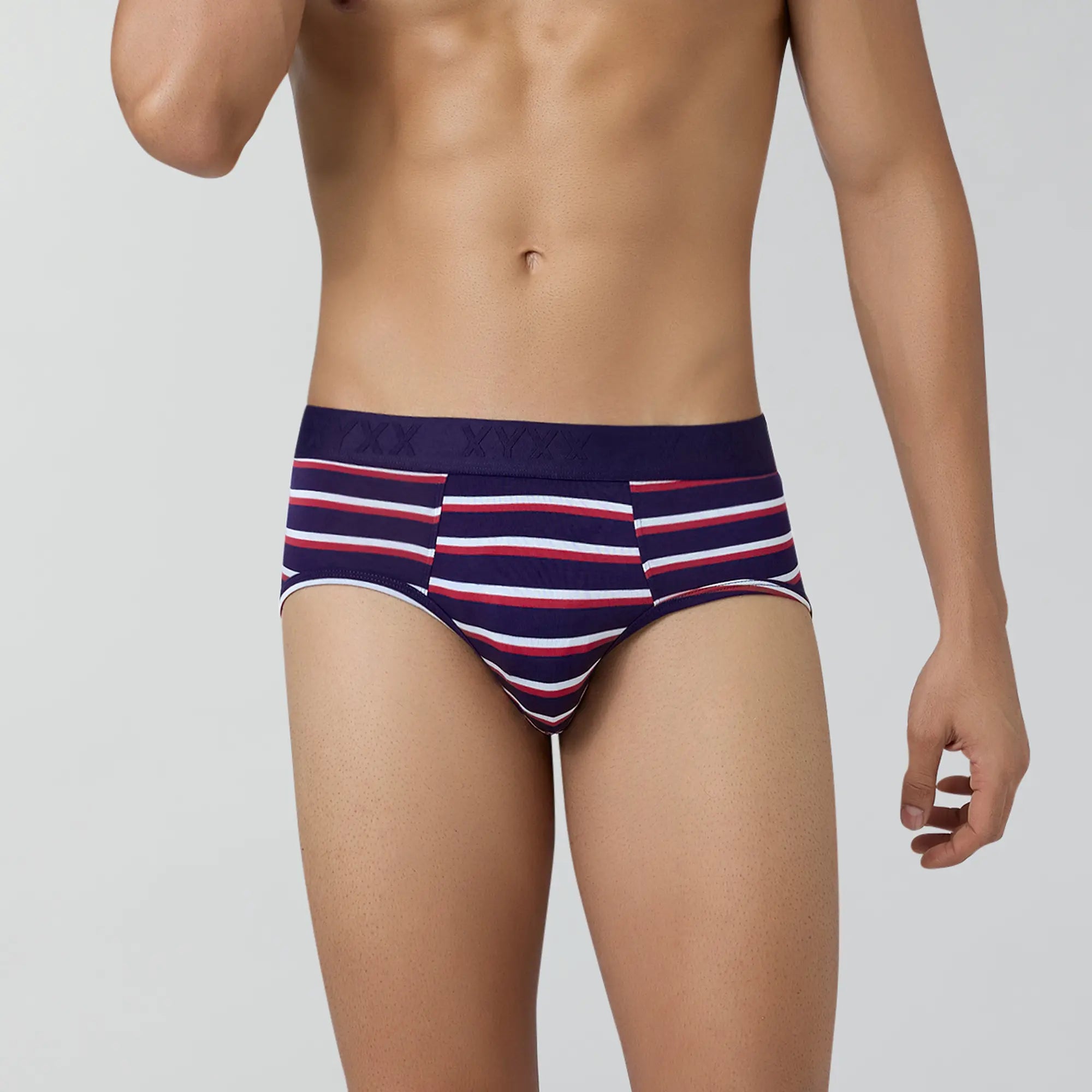 Linea Modal Briefs For Men Cardinal Blue - XYXX Crew