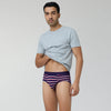 Linea Modal Briefs For Men Cardinal Blue - XYXX Crew