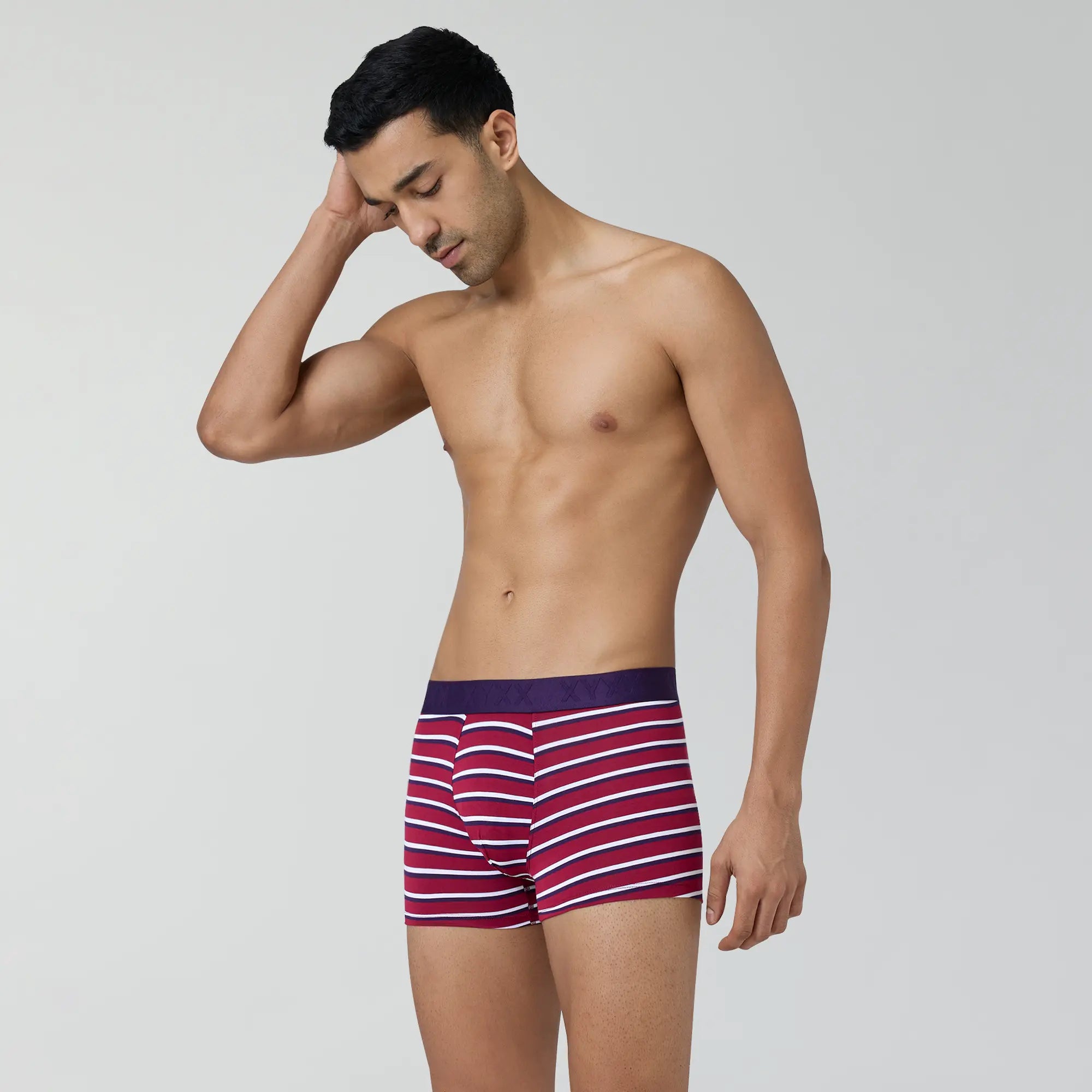 Linea Modal Trunks For Men Brick Red - XYXX Crew