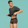 Linea Modal Trunks Black Red Cocktail