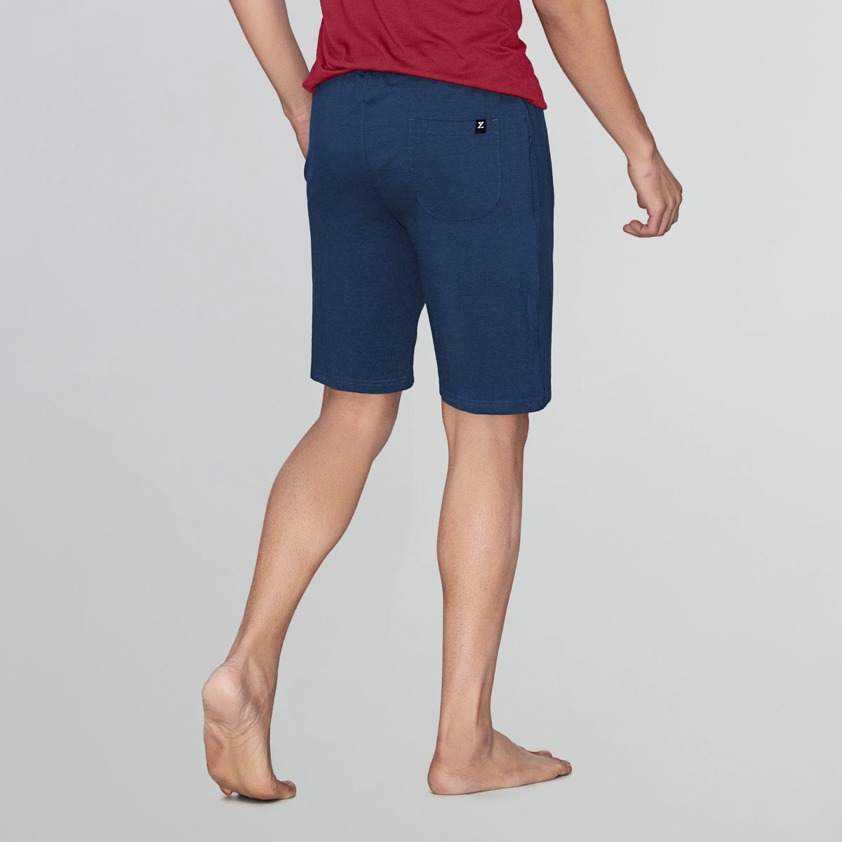 Ace Modal-Cotton Shorts Estate Blue