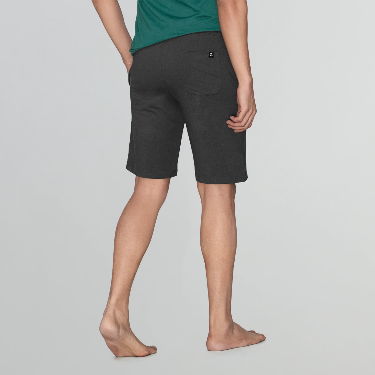 Ace Modal-Cotton Shorts Graphite Grey