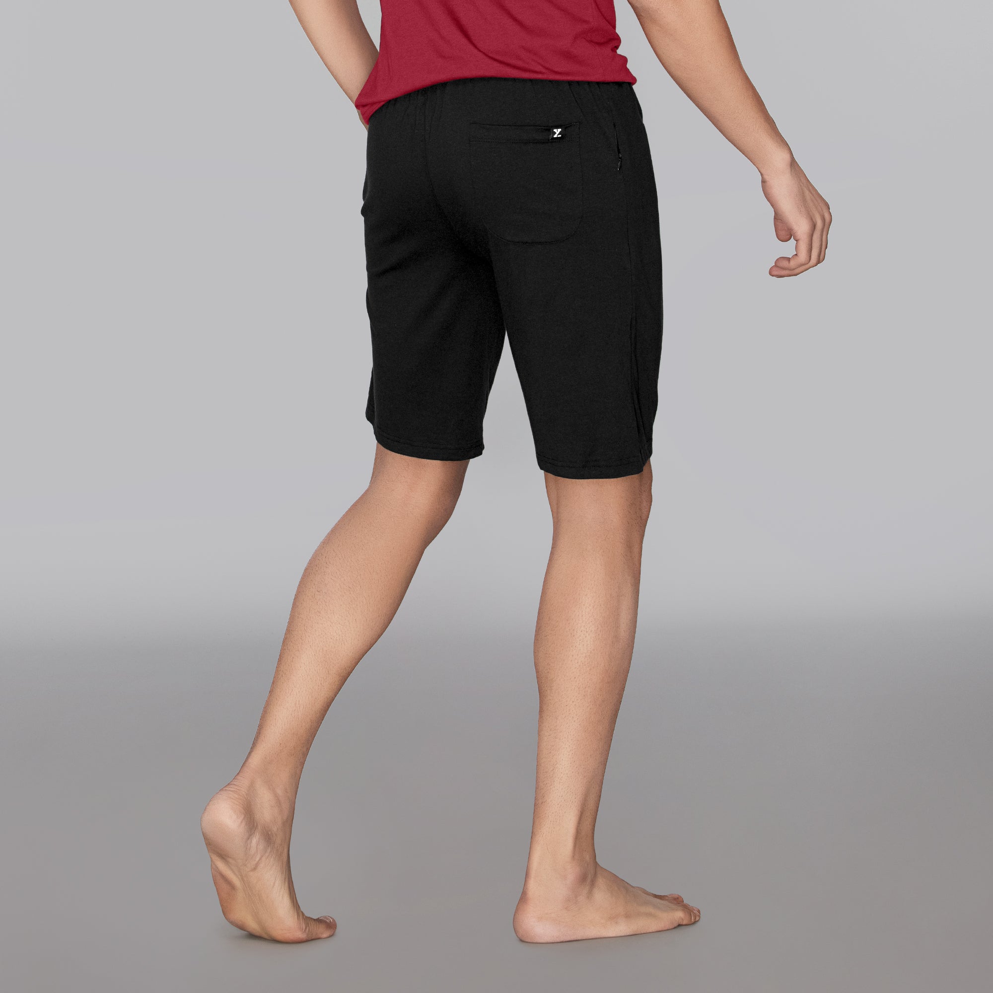 Buy IntelliSoft ACE Modal Cotton [Pitch Black] Shorts – XYXX Apparels