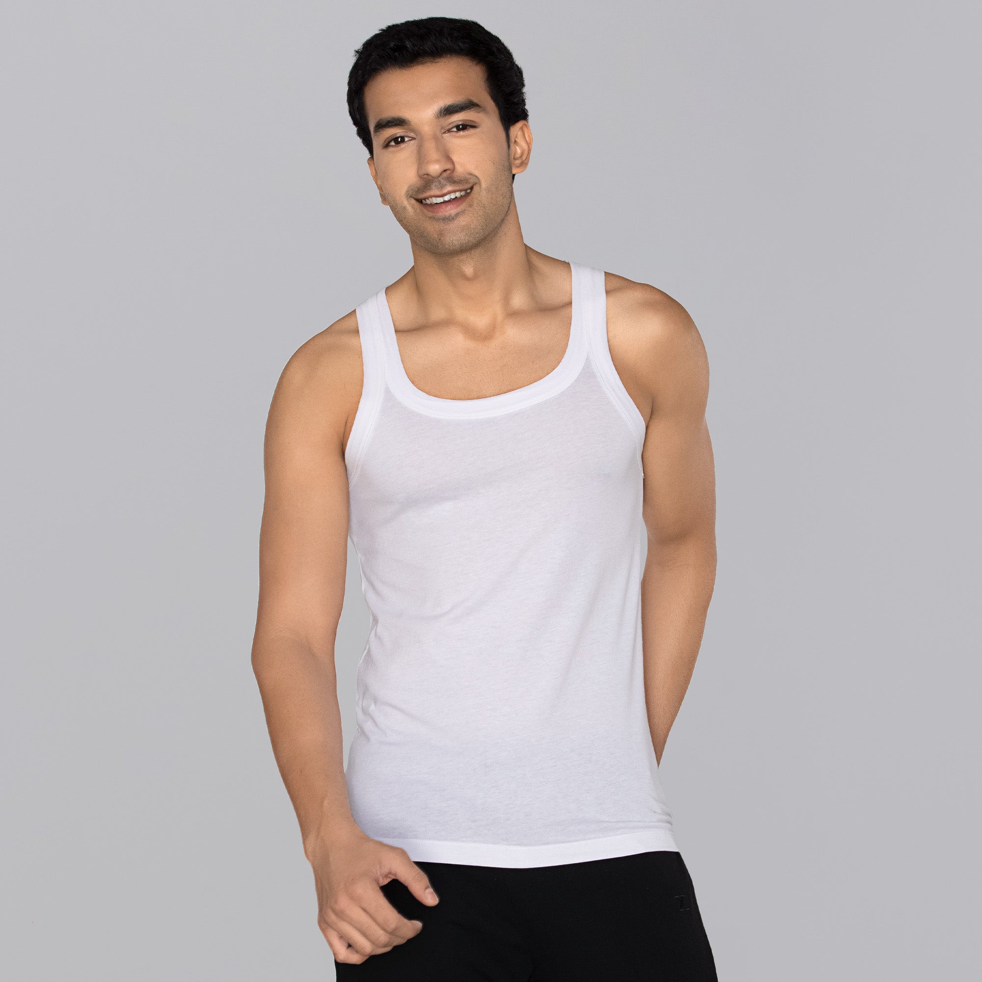 Buy Best Square Neck Fashion and Active Sports Vest for Men Online