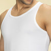 Aero Super Combed Cotton Vests For Men Polar White - XYXX Mens Apparels