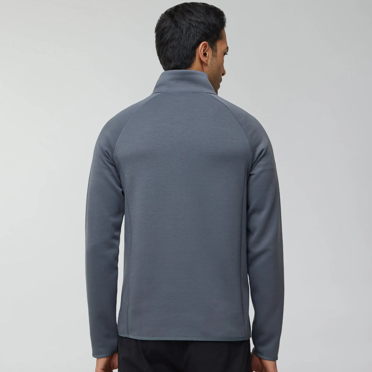 Alpha Half Zip Sweatshirt Ash Grey - XYXX Crew