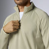 Alpha Half Zip Sweatshirt Cascade Grey