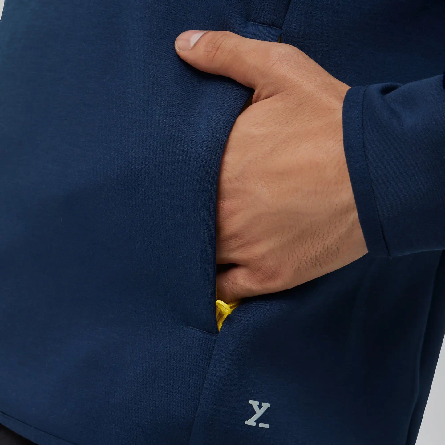 Alpha Half Zip Sweatshirt Midnight Blue - XYXX Crew
