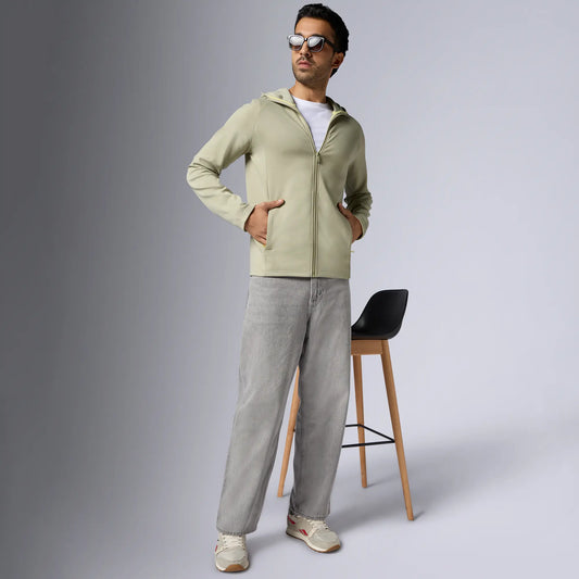 Alpha Hoodies Jackets Cascade Grey