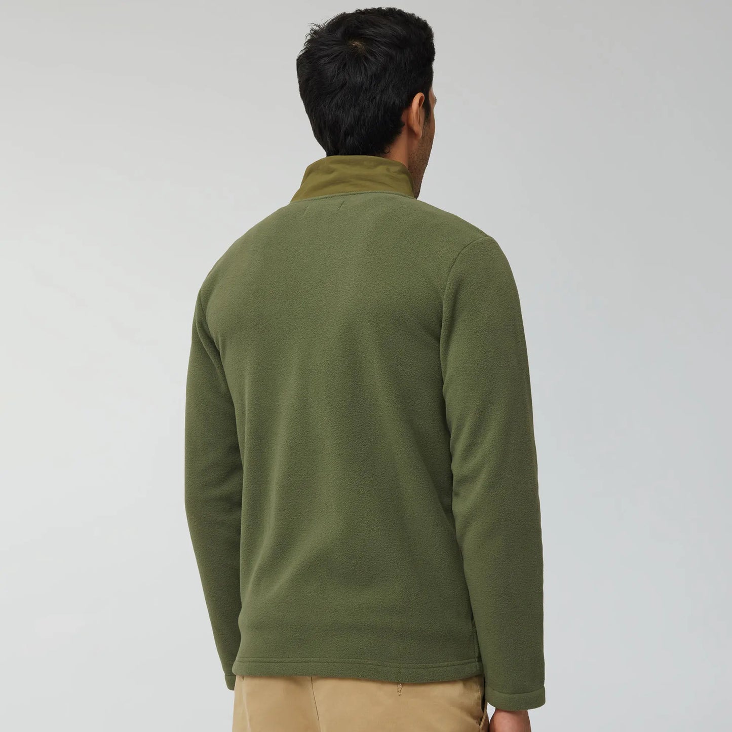 Alterra Fleece Jackets Olive Green - XYXX Crew