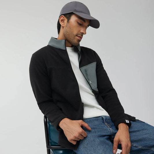 Alterra Fleece Jackets Pitch Black - XYXX Crew