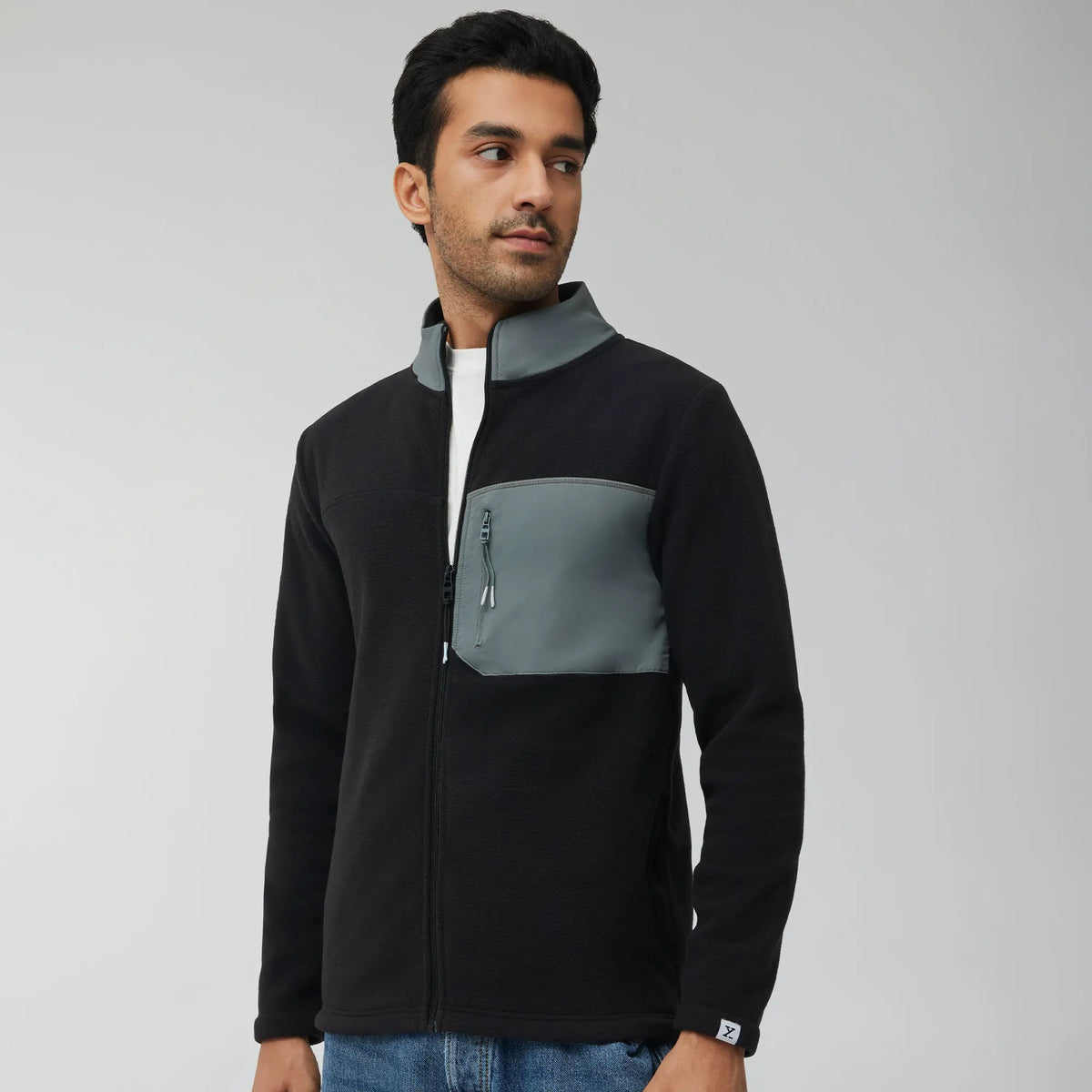 Alterra Fleece Jackets Pitch Black - XYXX Crew