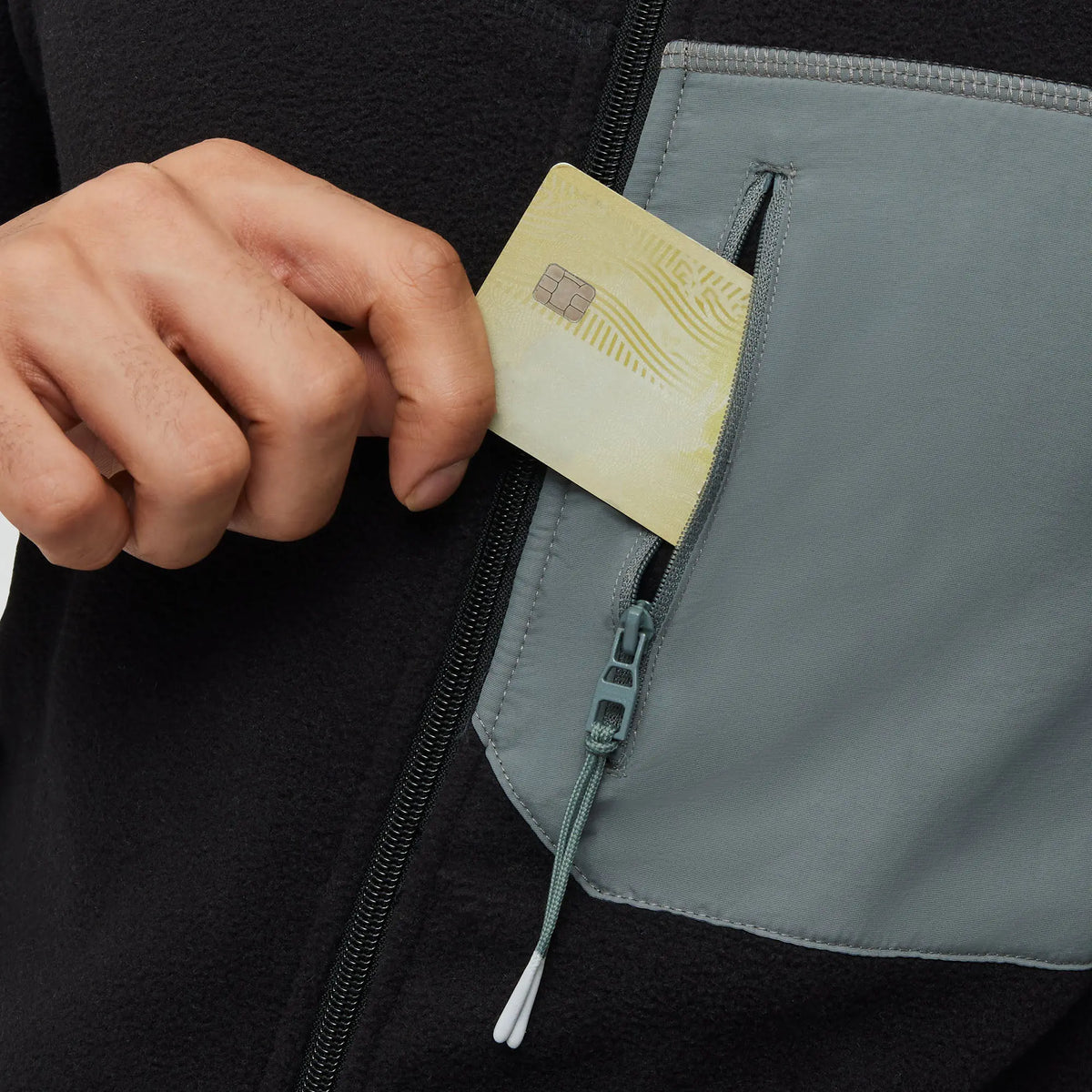 Alterra Fleece Jackets Pitch Black - XYXX Crew