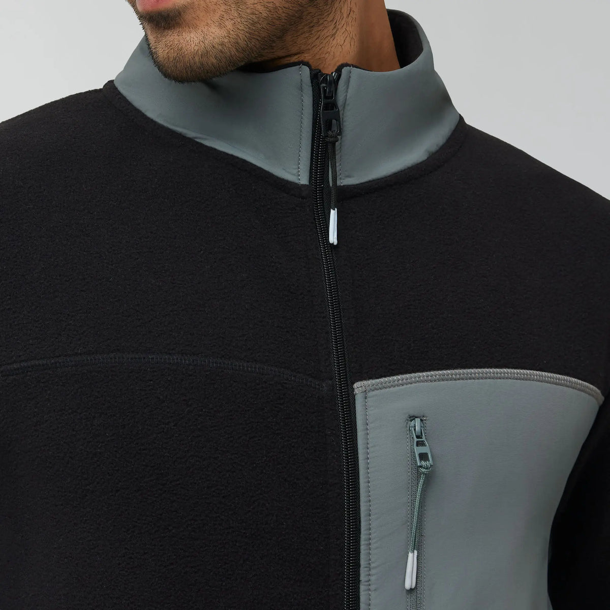 Alterra Fleece Jackets Pitch Black - XYXX Crew
