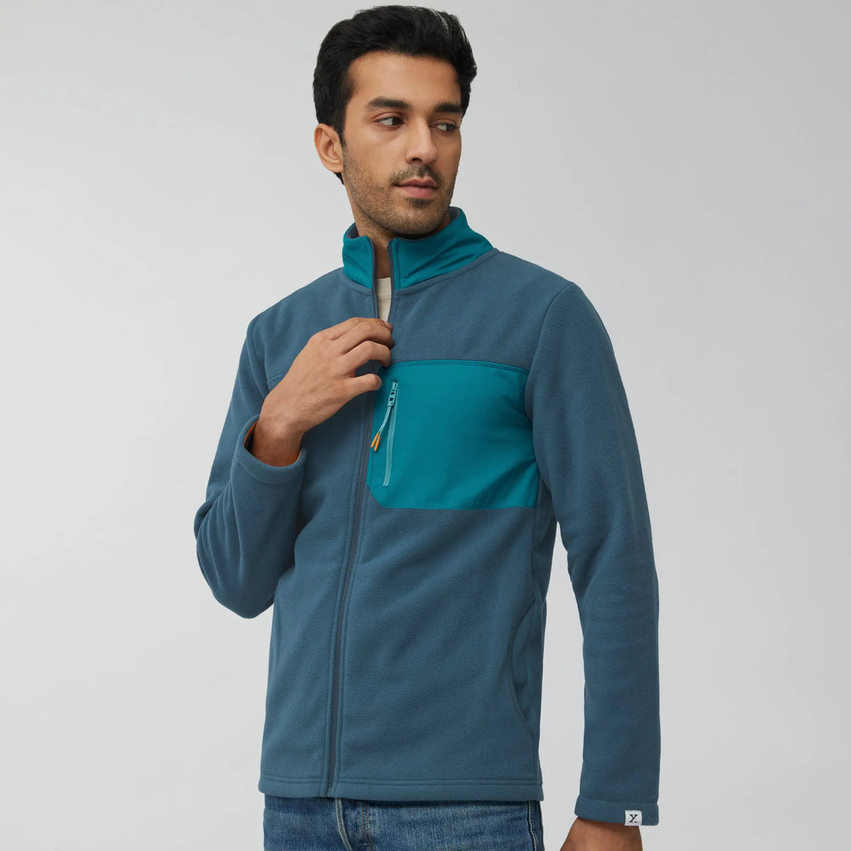 Alterra Fleece Jackets Sea Blue - XYXX Crew