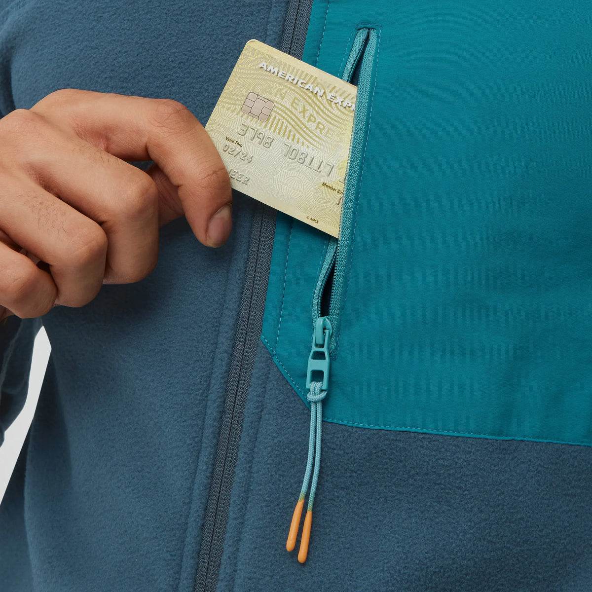 Alterra Fleece Jackets Sea Blue - XYXX Crew