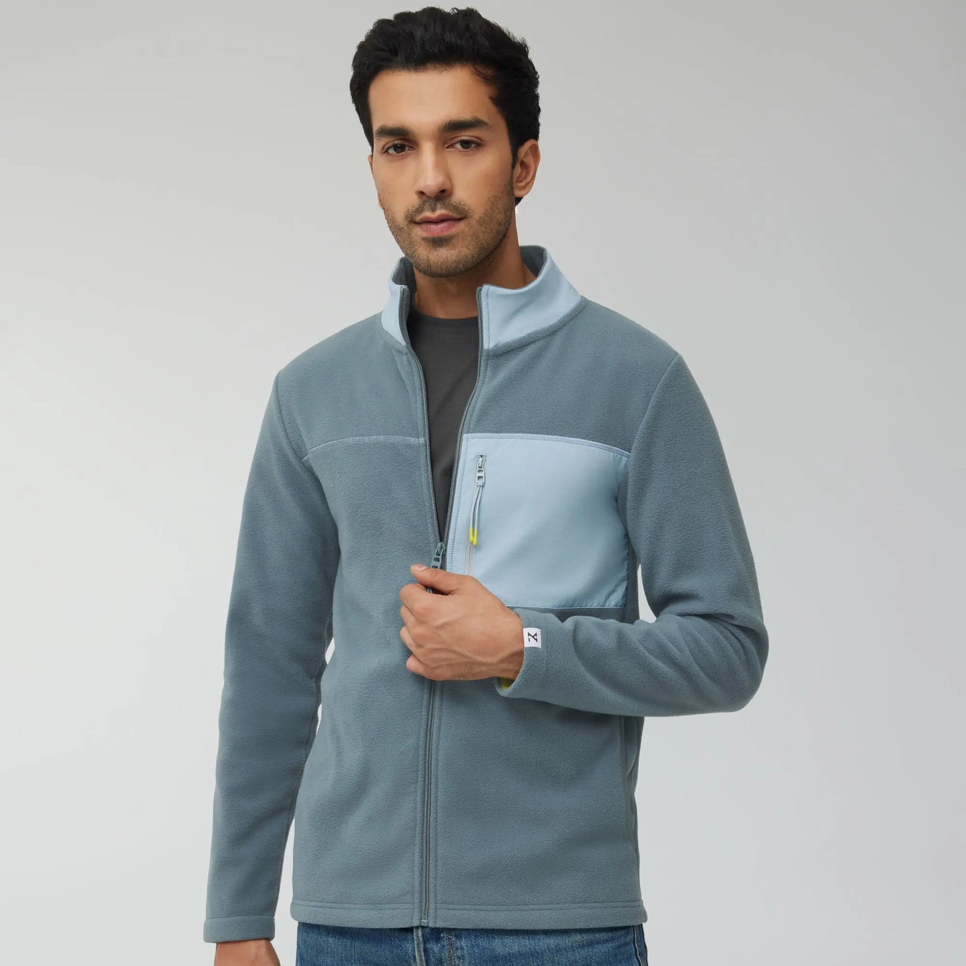 Alterra Fleece Jackets Storm Blue - XYXX Crew