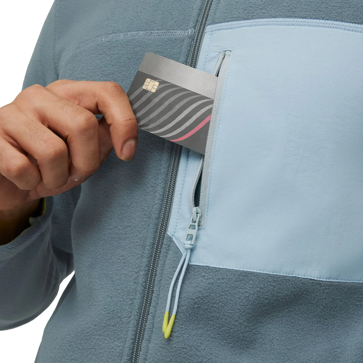 Alterra Fleece Jackets Storm Blue - XYXX Crew