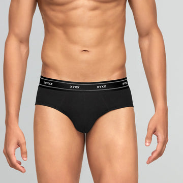 Apollo Bamboo Cotton Briefs Black Knight