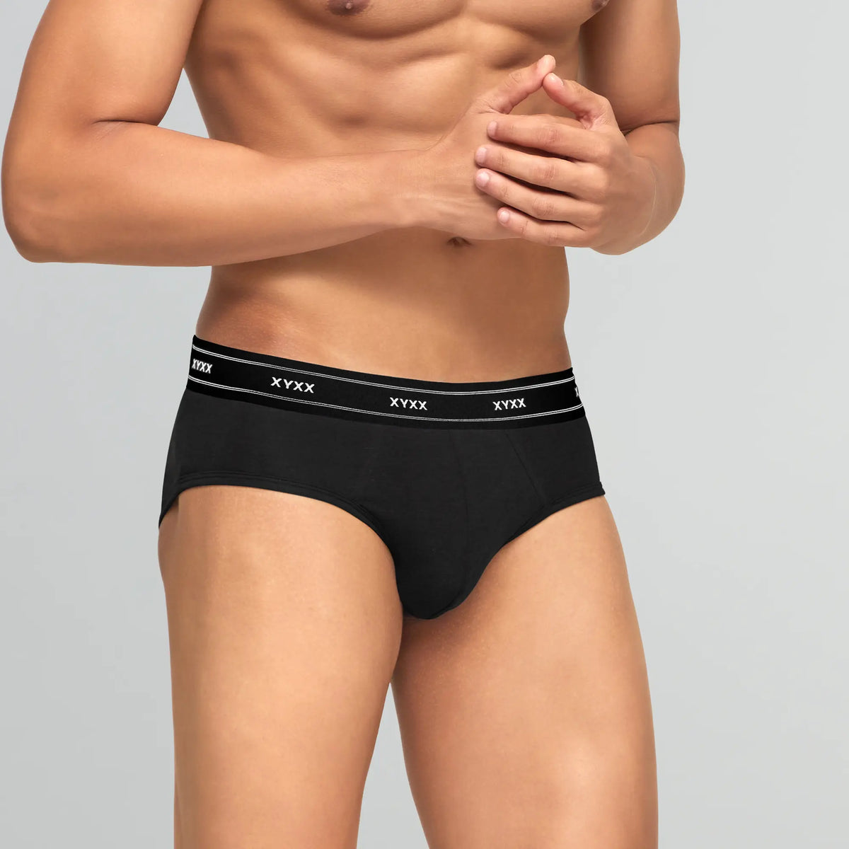 Apollo Bamboo Cotton Briefs Black Knight