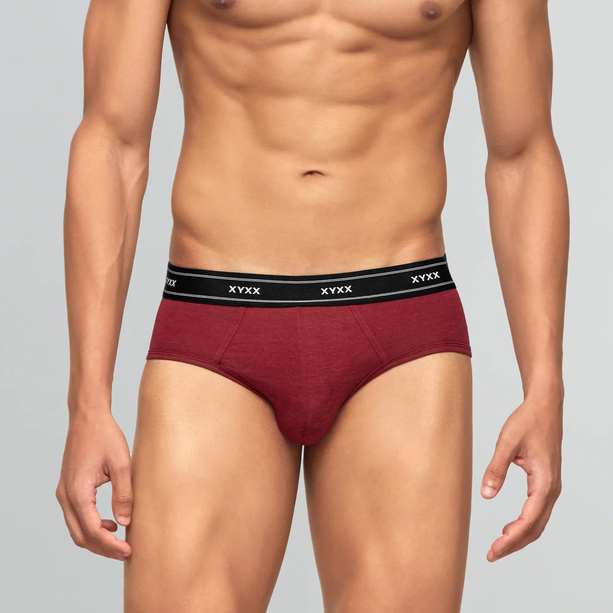 Apollo Bamboo Cotton Briefs Bold Burgundy