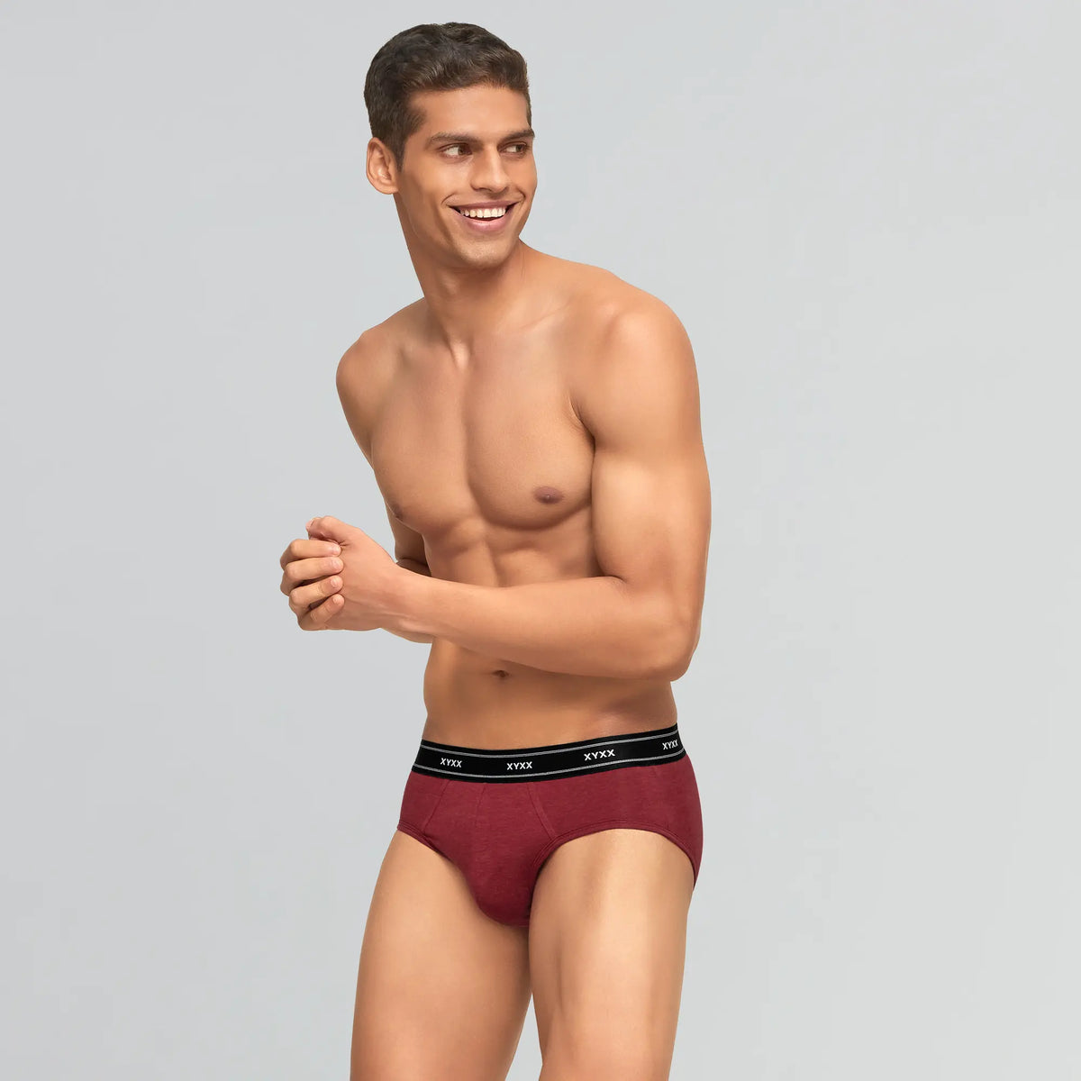 Apollo Bamboo Cotton Briefs Bold Burgundy