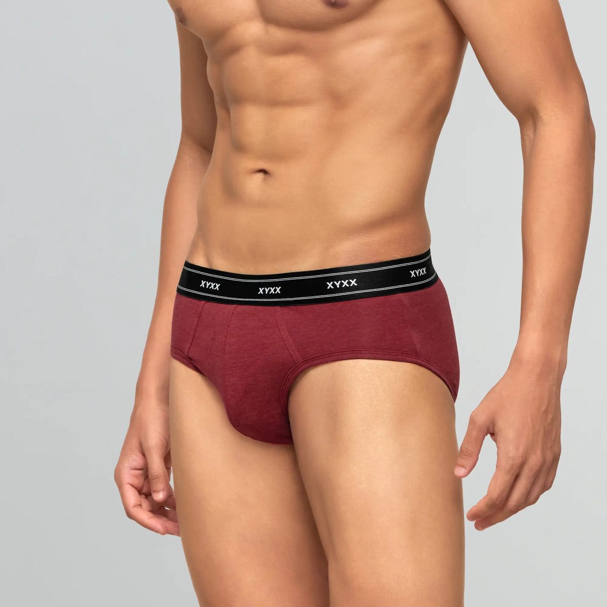 Apollo Bamboo Cotton Briefs Bold Burgundy