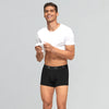 Apollo Bamboo Cotton Trunks Black Knight