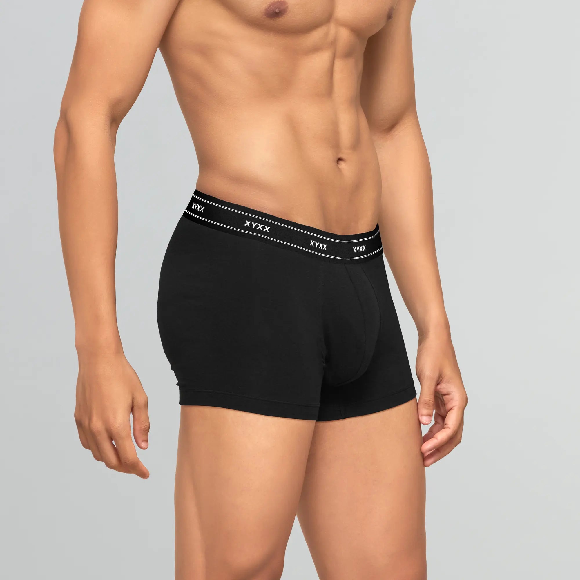 Apollo Bamboo Cotton Trunks Black Knight