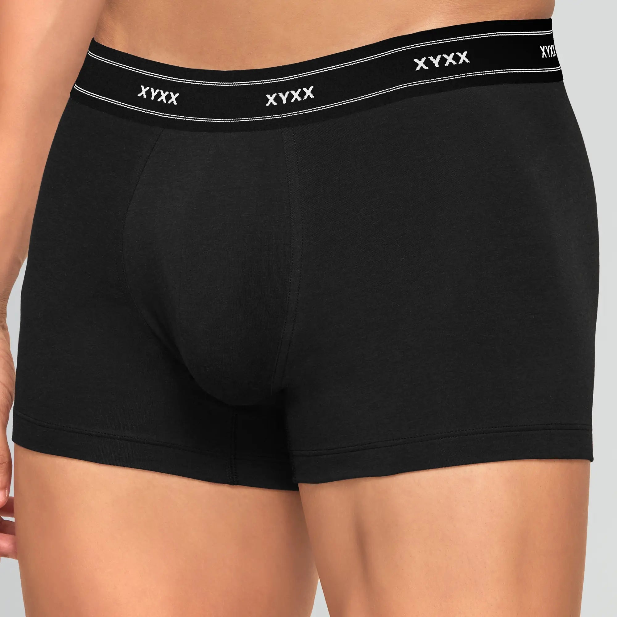 Apollo Bamboo Cotton Trunks Black Knight