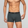 Apollo Bamboo Cotton Trunks Graphite Grey
