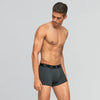 Apollo Bamboo Cotton Trunks Graphite Grey