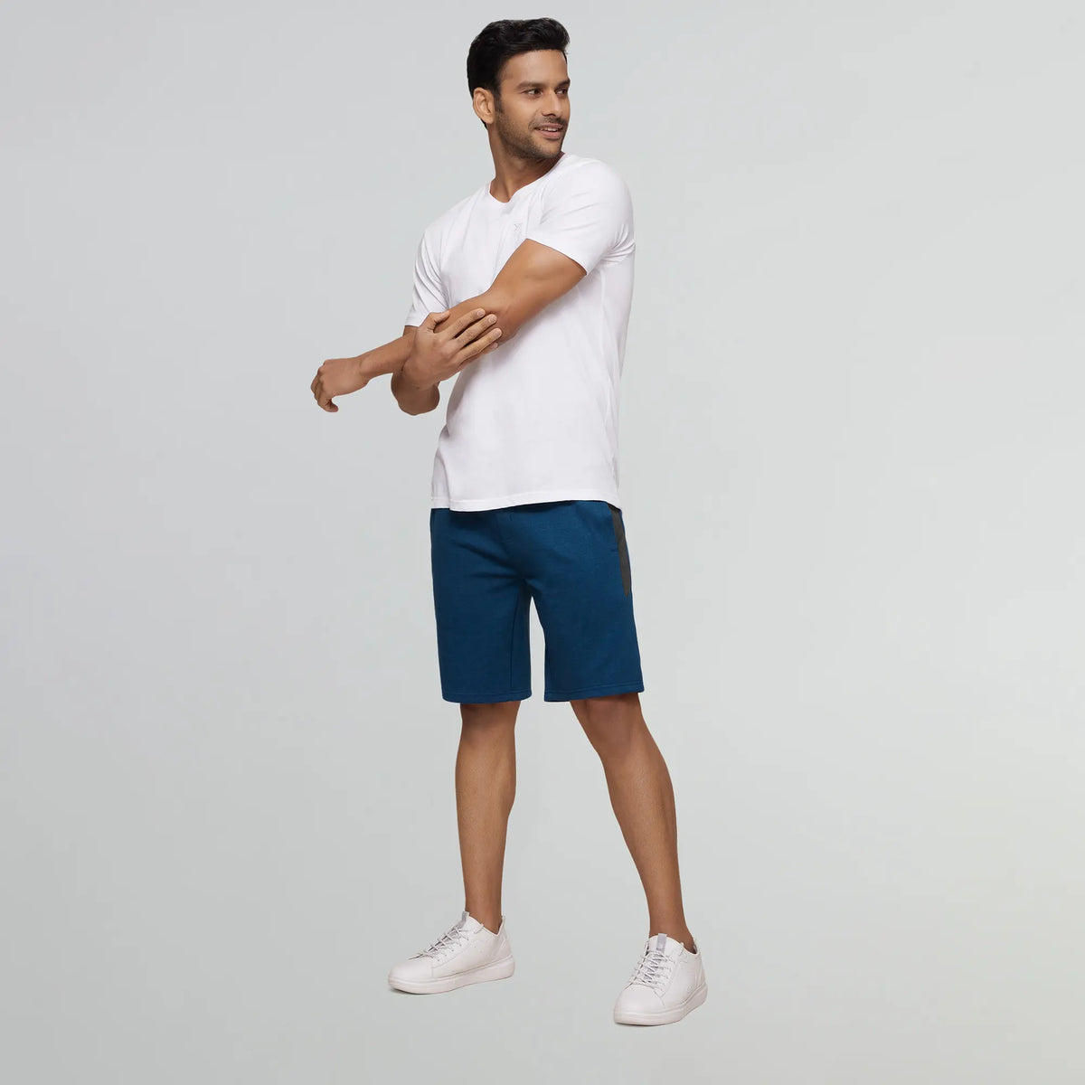 Code Cotton Rich Shorts Oxford Blue - XYXX Crew
