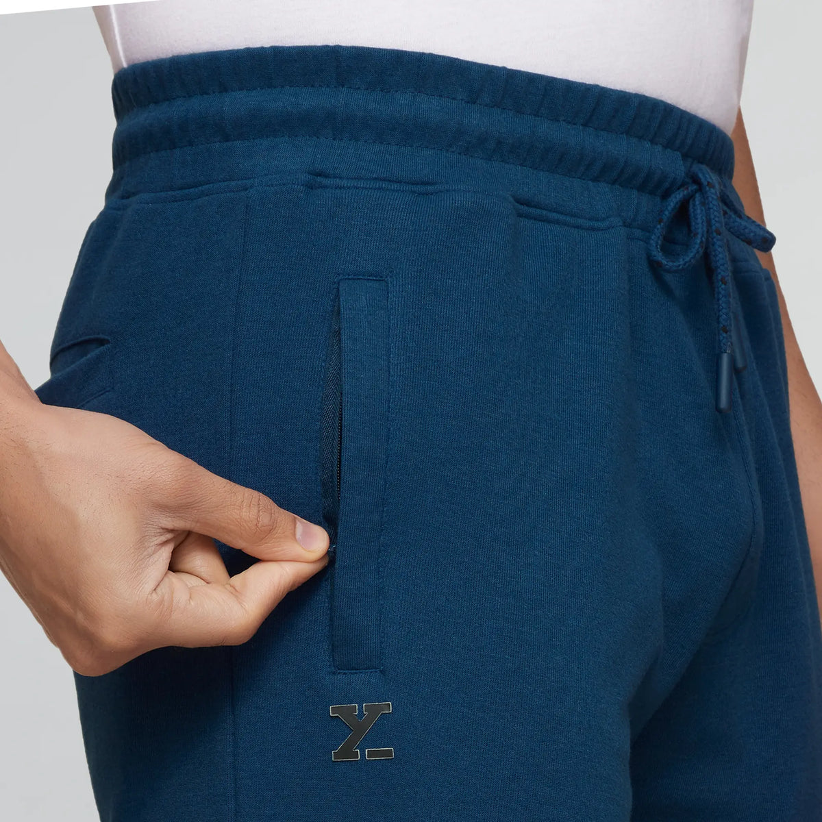 Code Cotton Rich Shorts Oxford Blue - XYXX Crew