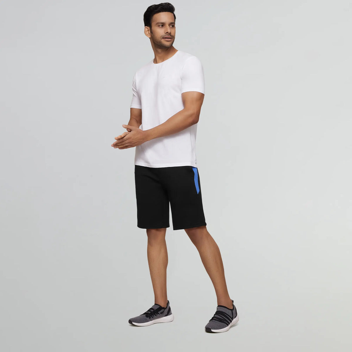 Code Cotton Rich Shorts Pitch Black - XYXX Crew