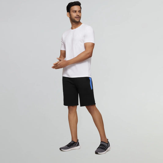 Code Cotton Rich Shorts Pitch Black - XYXX Crew
