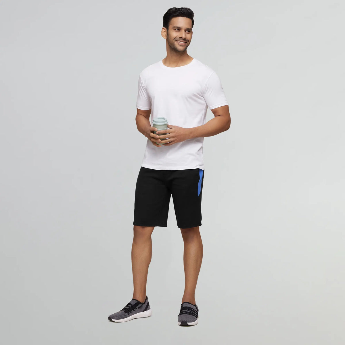Code Cotton Rich Shorts Pitch Black - XYXX Crew