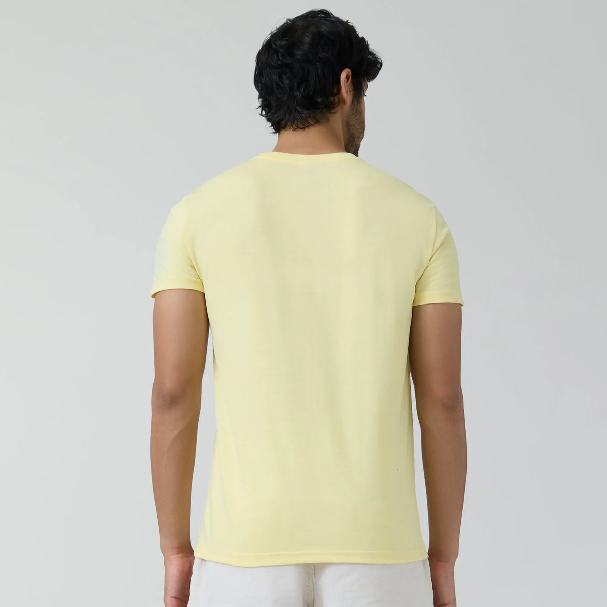 Code Cotton Rich T-shirts Butter Yellow - XYXX Crew